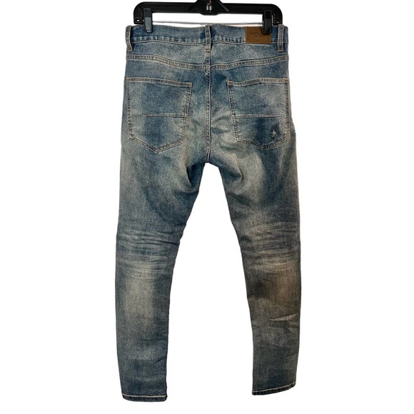 Kayden K Distressed Skinny Denim Jeans Mens Size 30 - Picture 5 of 7